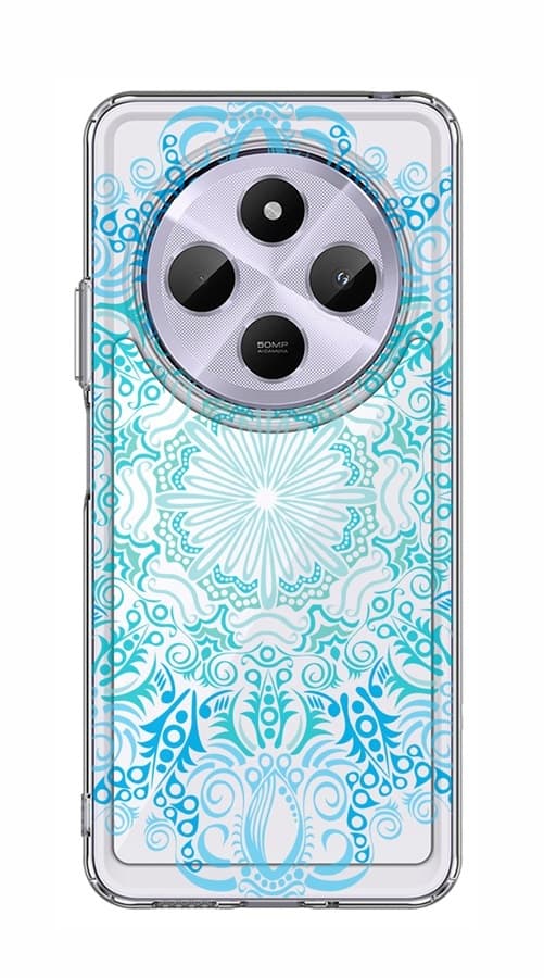 Kryt TopQ Image Xiaomi Redmi 14C pevný Blue Mandala 132151