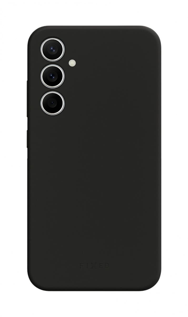 Zadní kryt FIXED MagFlow s podporou MagSafe pro Samsung Galaxy A55 5G, černý