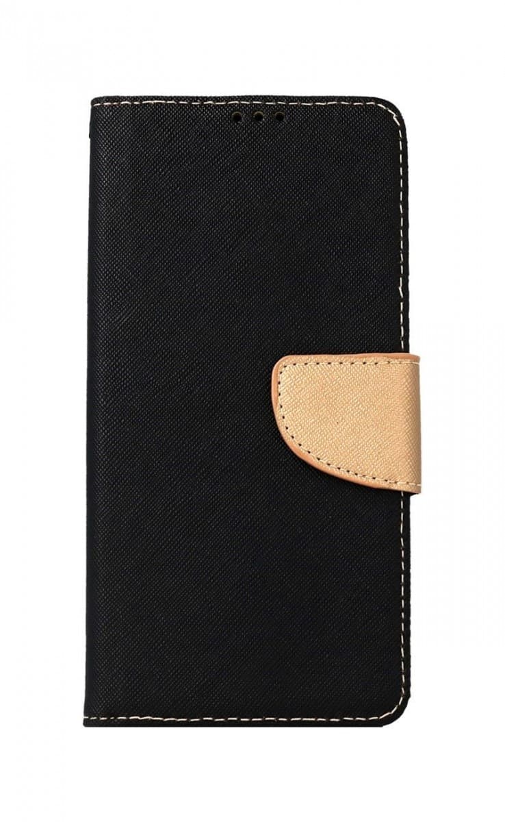 Pouzdro TopQ Samsung A13 knížkové černo-zlaté 72186 - náhled 1