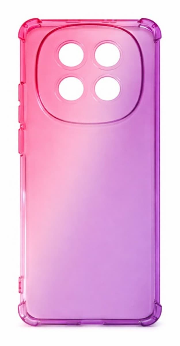 Kryt TopQ Xiaomi Redmi Note 15 5G Shock duhový růžovo-fialový 172261