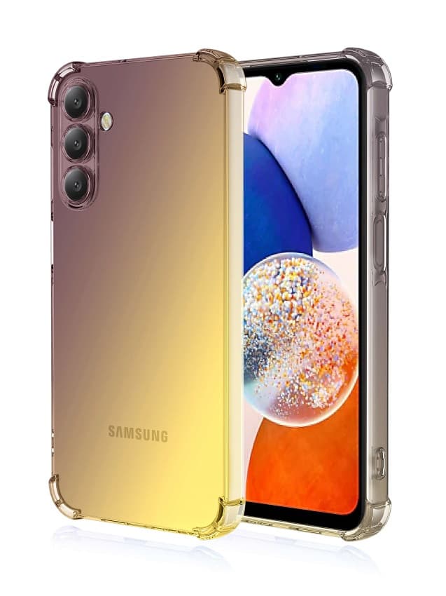 Kryt TopQ Samsung A16 Shock duhový purpurovo-žlutý 132291