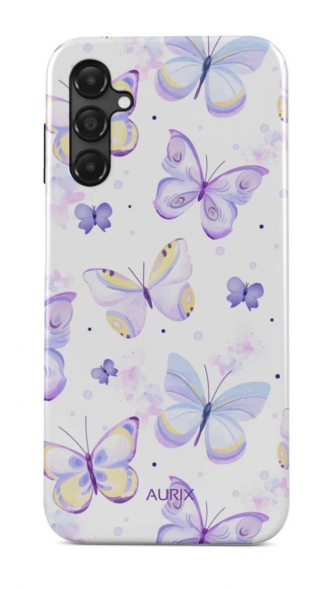 Kryt AURIX Samsung A16 pevný Butterflies 132299
