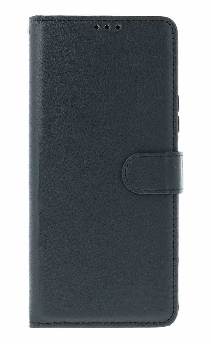 Pouzdro TopQ Xiaomi Redmi 15 knížkové černé s přezkou 142377 - náhled 1