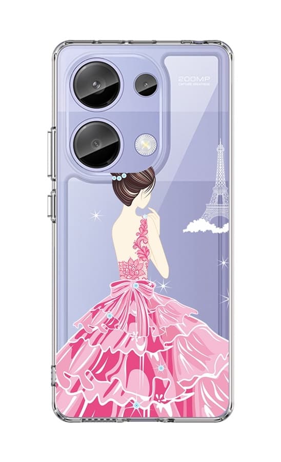 Kryt TopQ Image Xiaomi Redmi Note 13 Pro Image pevný Pink Princess 122429