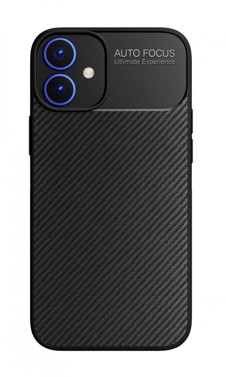 Zadní kryt Tel Protect Carbon Elite pro iPhone 17 Black - náhled 1