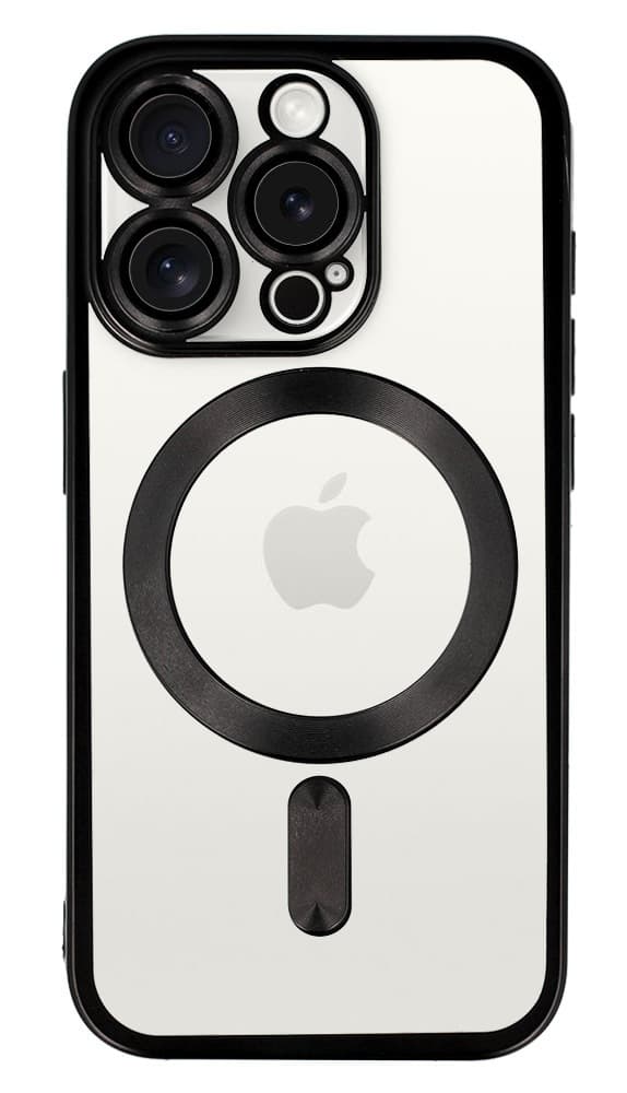 Zadní kryt Metallic MagSafe pro iPhone 16 Pro Black