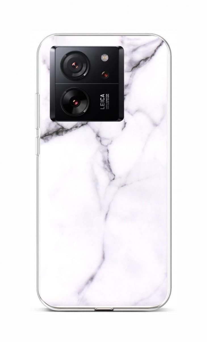 Kryt TopQ Xiaomi 13T Mramor bílý 112464