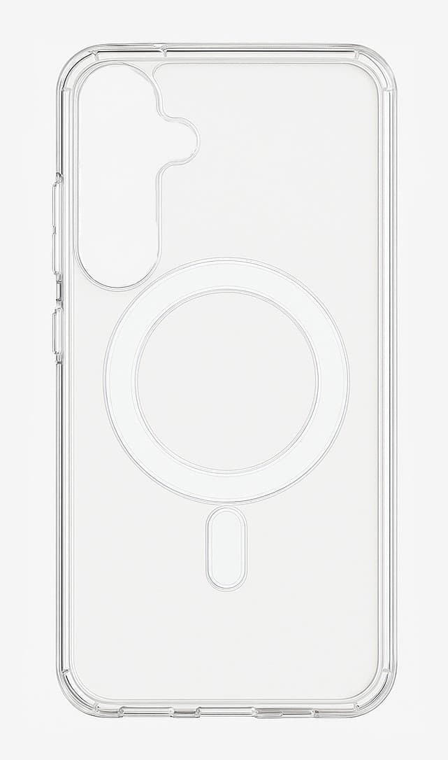 Kryt TopQ Clear Magnetic Samsung S25 FE pevný průhledný 142482