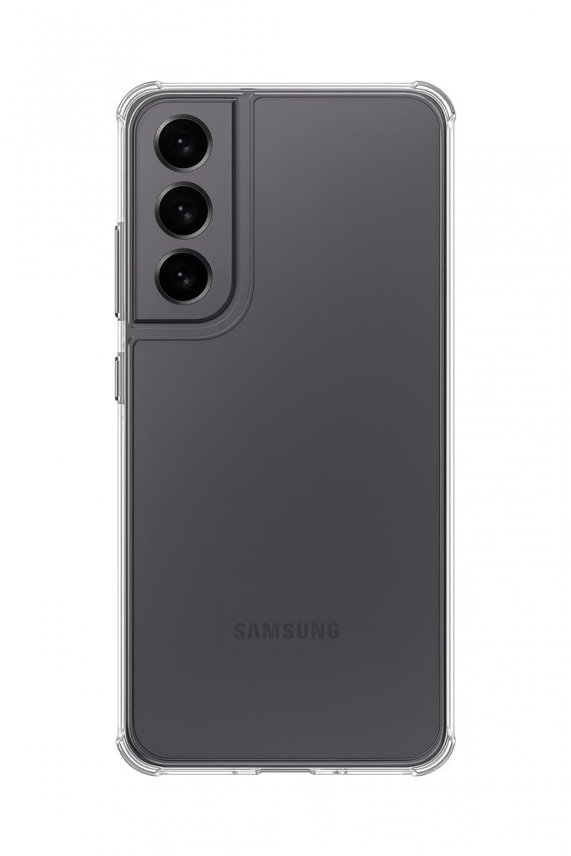 Kryt TopQ Samsung S25 FE odolný průhledný černý 142483