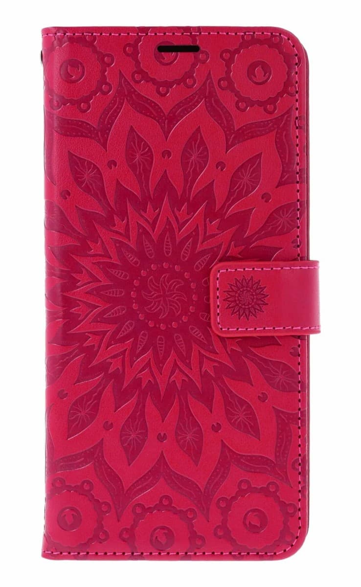 Pouzdro TopQ MEZZO Xiaomi Redmi Note 15 5G knížkové Mandala tmavě růžová 172531 - náhled 1