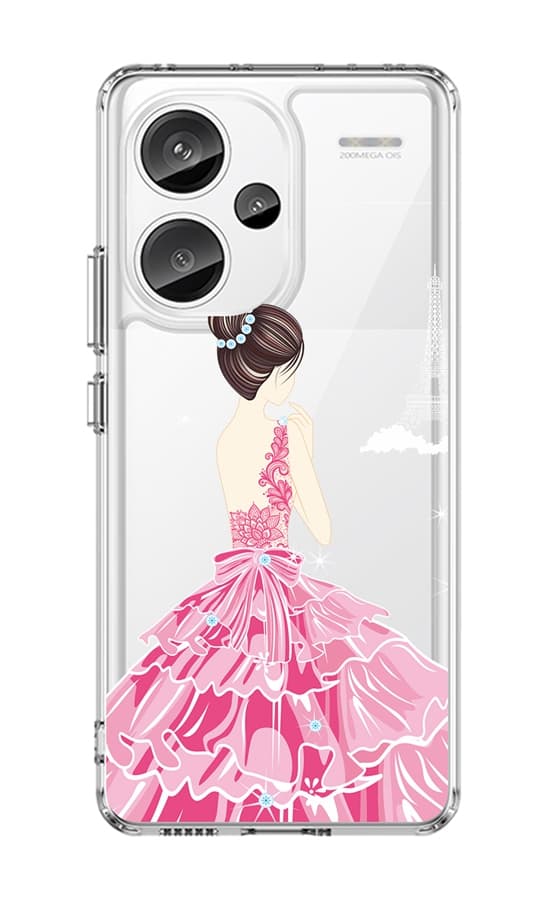Kryt TopQ Image Xiaomi Redmi Note 13 Pro+ 5G Image pevný Pink Princess 122576