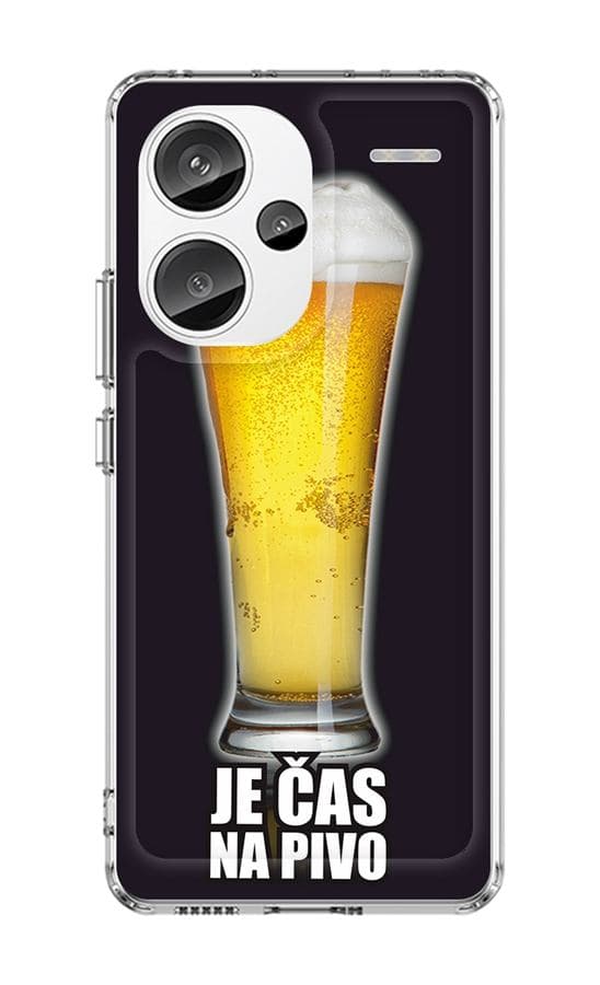 Kryt TopQ Image Xiaomi Redmi Note 13 Pro+ 5G Image pevný Pivo 122577