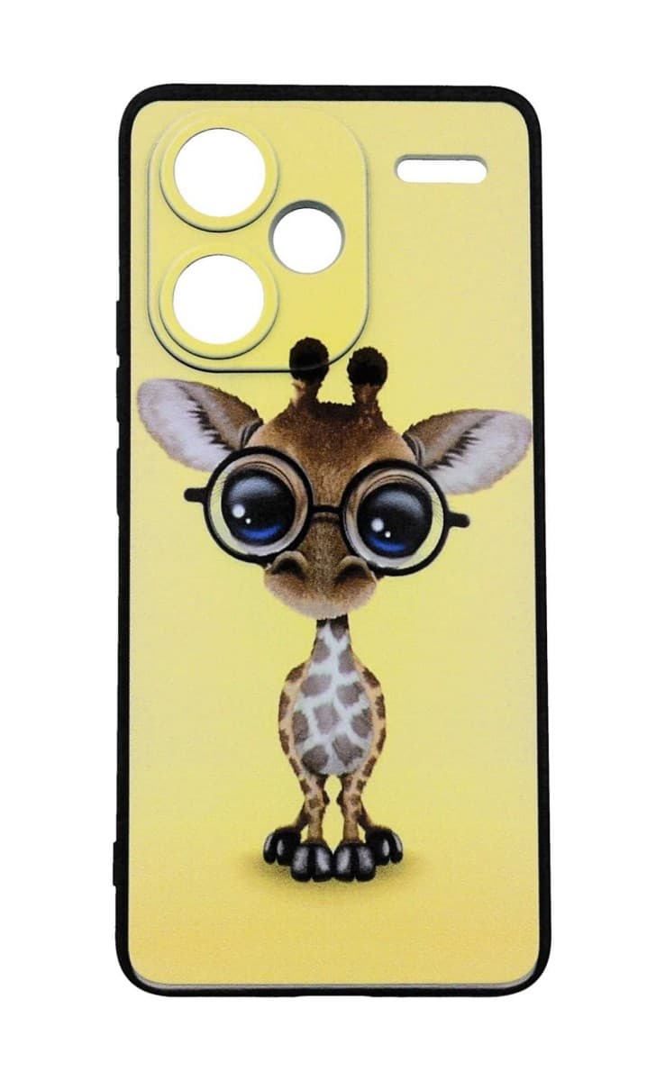 Kryt TopQ Xiaomi Redmi Note 13 Pro+ 5G Cute Giraffe 122601