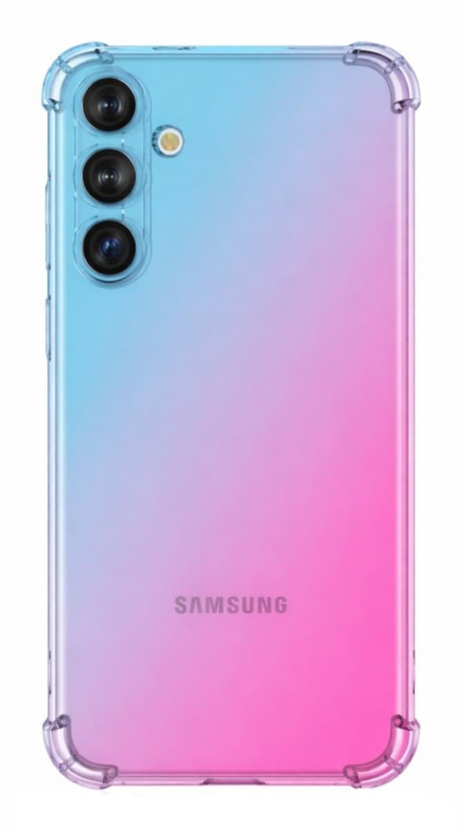 Kryt TopQ Samsung A57 5G Shock duhový modro-růžový 172638