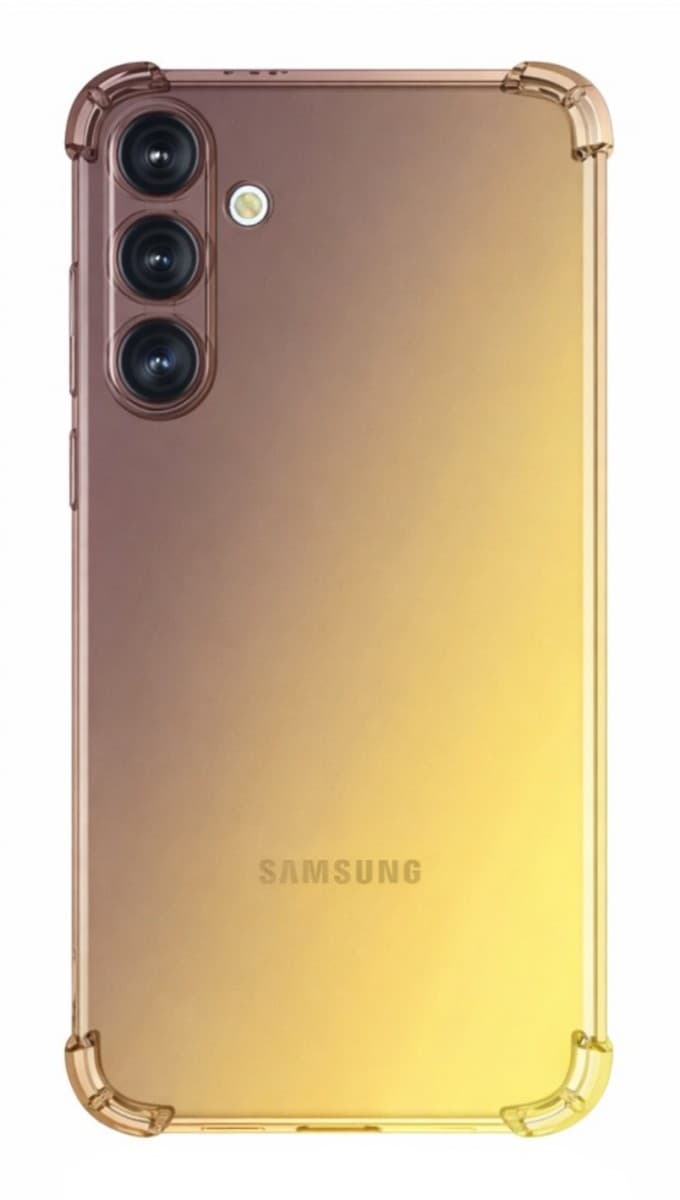 Kryt TopQ Samsung A57 5G Shock duhový purpurovo-žlutý 172642
