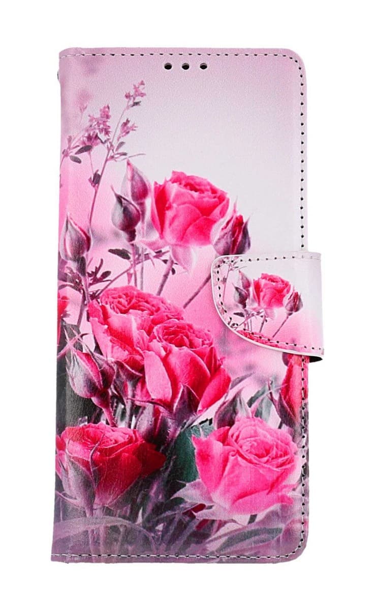 Pouzdro TopQ Xiaomi Redmi 12C knížkové Romantické růže 112655 - náhled 1