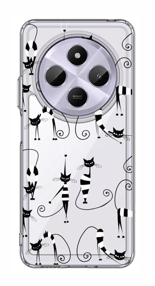 Kryt TopQ Image Xiaomi Redmi 14C pevný Cats 1 132670