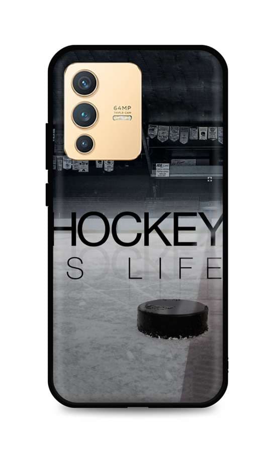 Kryt TopQ Vivo V23 5G silikon Hockey Is Life 72754