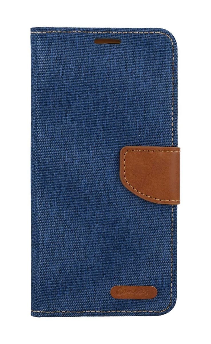 Pouzdro Canvas Xiaomi Redmi Note 13 Pro knížkové modré tmavé 122766 - náhled 1