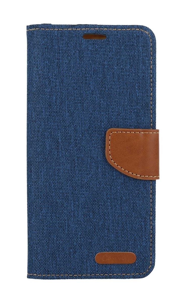 Pouzdro Canvas Xiaomi Redmi Note 13 knížkové modré tmavé 122769 - náhled 1