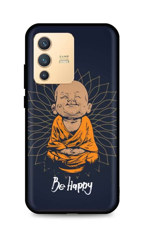 Kryt TopQ Vivo V23 5G silikon Be Happy 72770