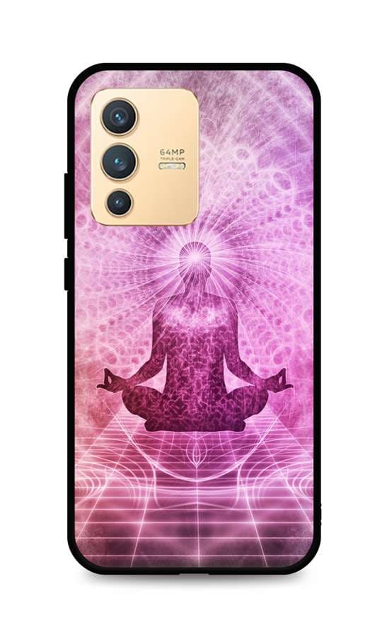 Kryt TopQ Vivo V23 5G silikon Energy Spiritual 72773