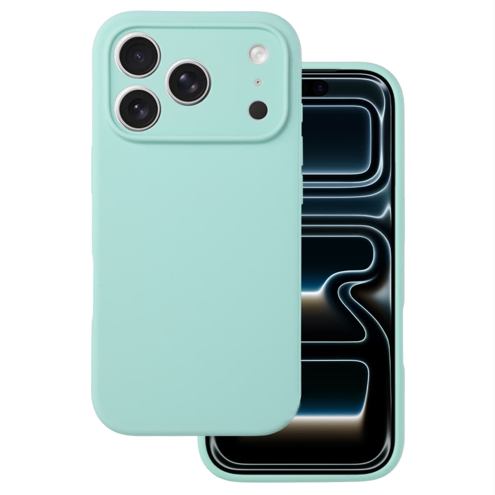Zadní kryt Silicone Lite pro iPhone 17 Pro Max mint