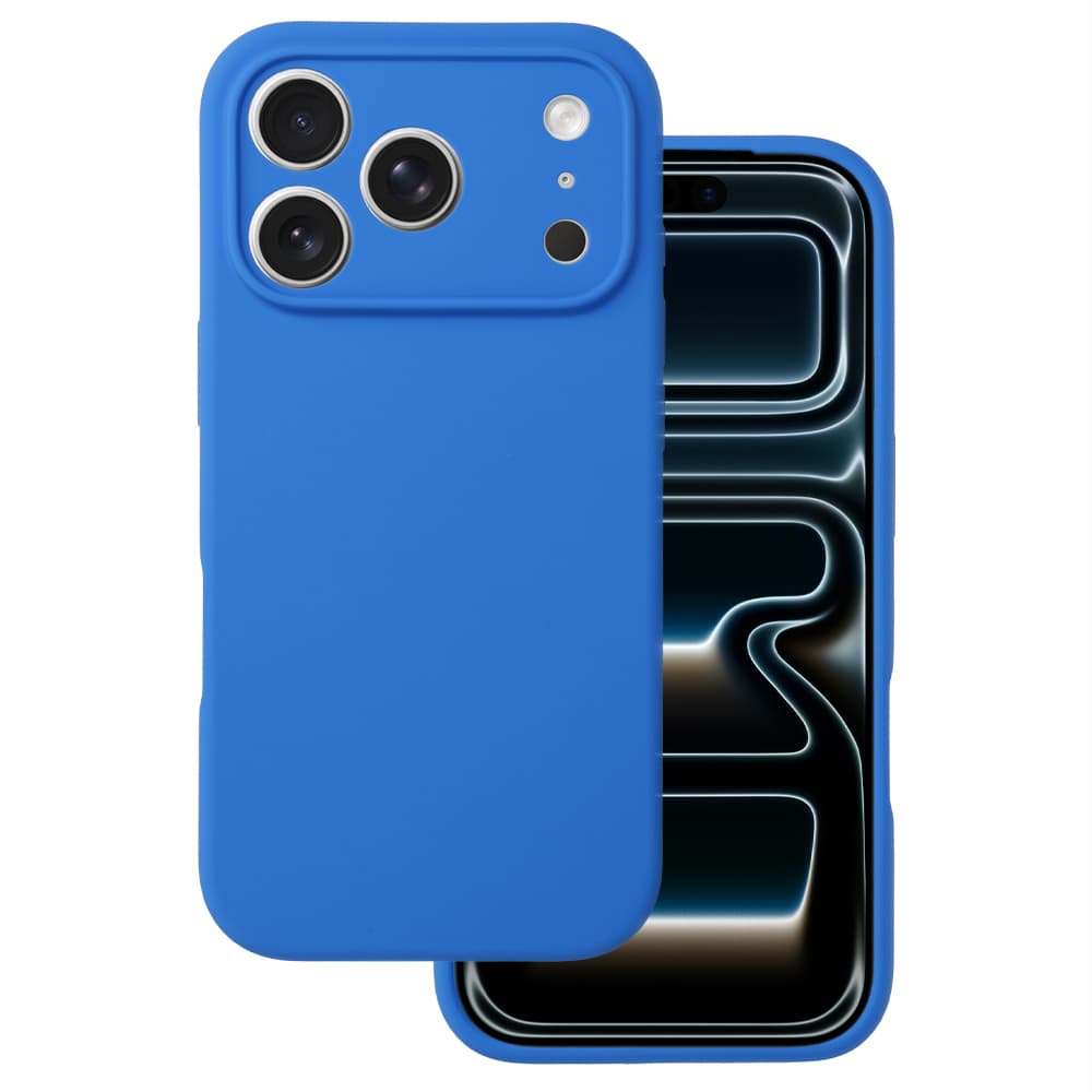 Zadní kryt Silicone Lite pro iPhone 17 Pro Max blue
