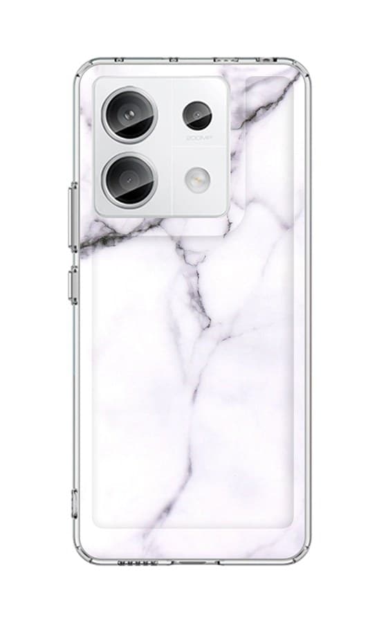 Kryt TopQ Xiaomi Redmi Note 13 Pro 5G pevný Mramor bílý 122807