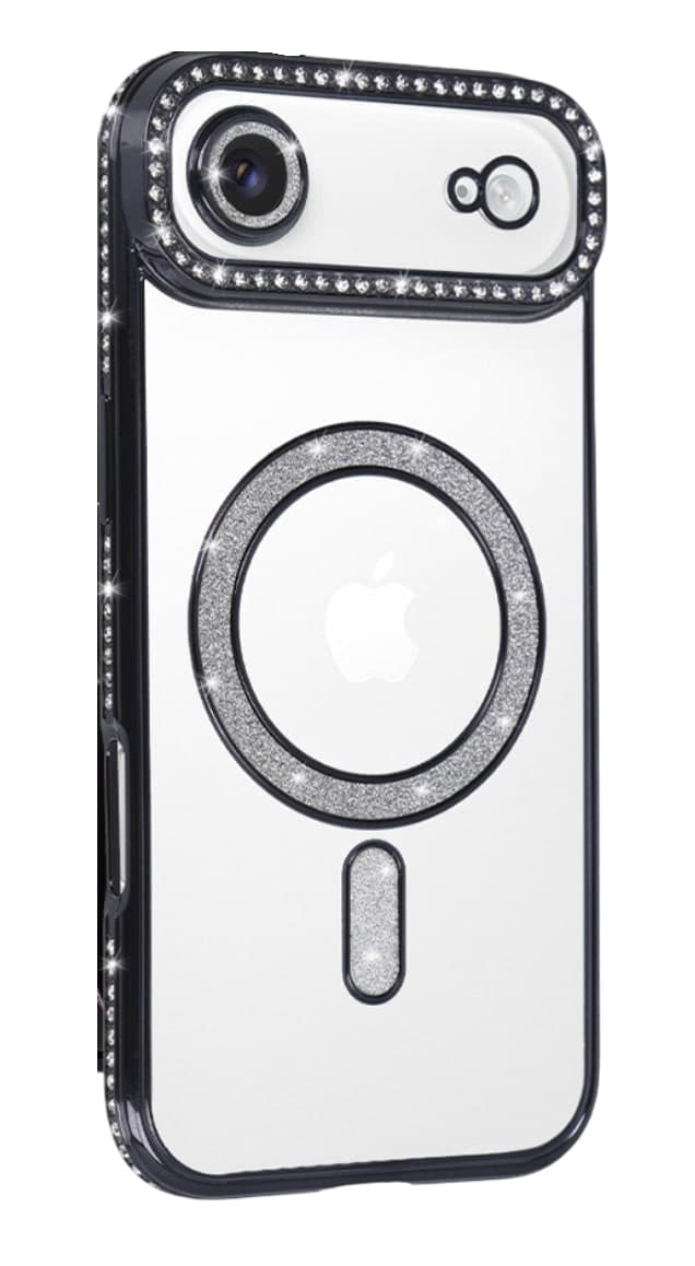 Zadní kryt Bling Magsafe pro iPhone Air black