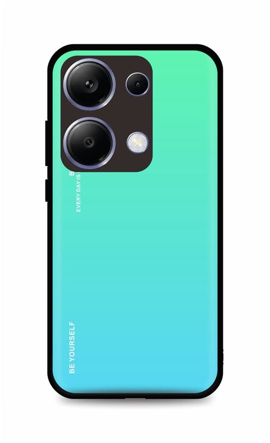 Kryt TopQ LUXURY Xiaomi Redmi Note 13 Pro pevný duhový zelený 122819