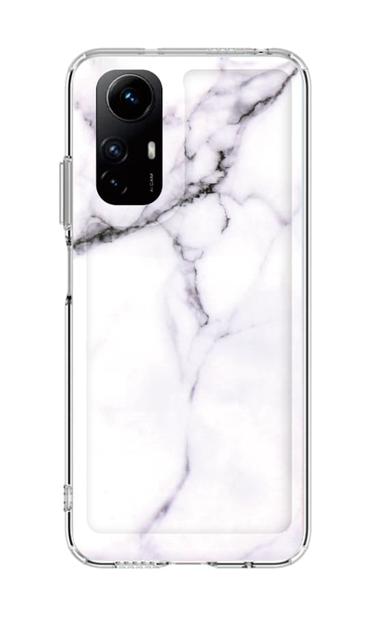 Kryt TopQ Xiaomi Redmi Note 12S pevný Mramor bílý 122830
