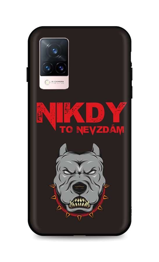 Kryt TopQ Vivo V21 5G silikon Nikdy to nevzdám 72855