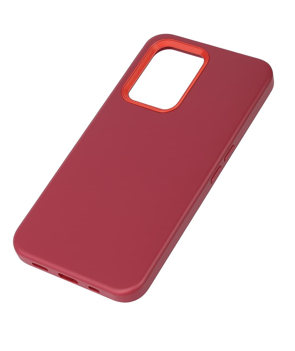 Kryt TopQ Frame Samsung A17 malinový 142860