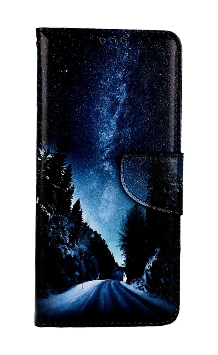 Pouzdro TopQ Samsung A14 knížkové Zimní cesta 112868 - náhled 1
