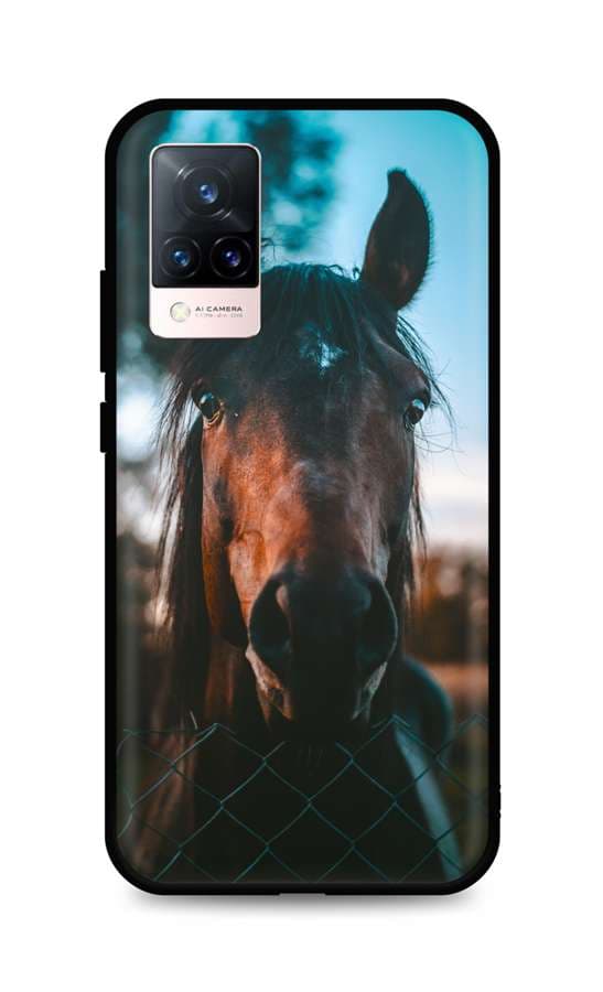 Kryt TopQ Vivo V21 5G silikon Horse 72875