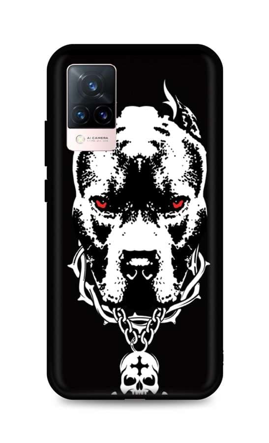 Kryt TopQ Vivo V21 5G silikon Fighting Dog 72886