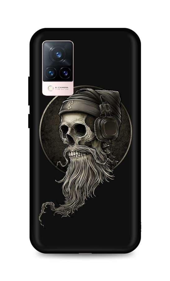 Kryt TopQ Vivo V21 5G silikon Music Skeleton 72920
