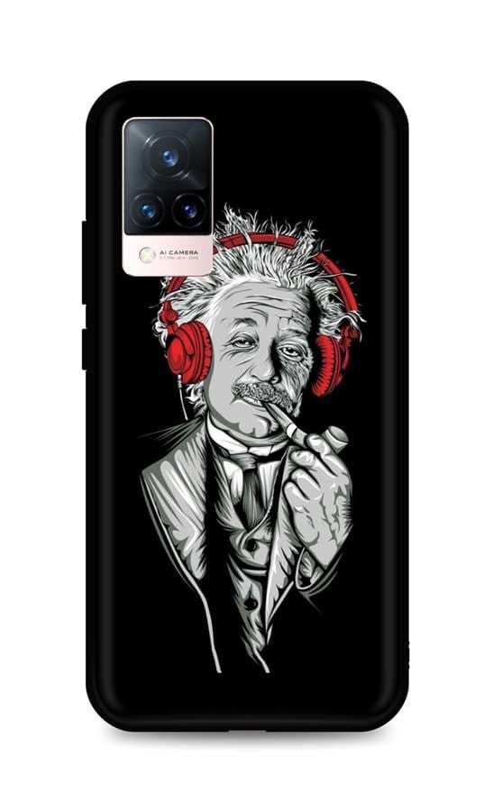 Kryt TopQ Vivo V21 5G silikon Albert Einstein 72921