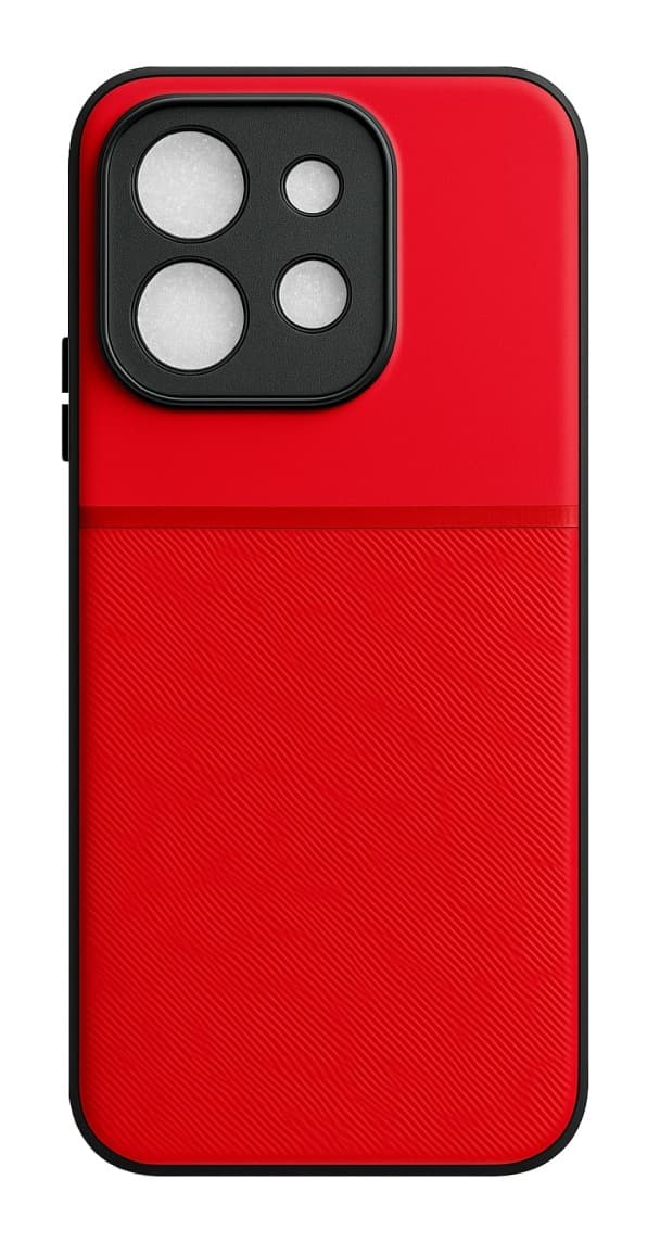 Kryt TopQ Xiaomi Redmi 15C pevný červený 142937