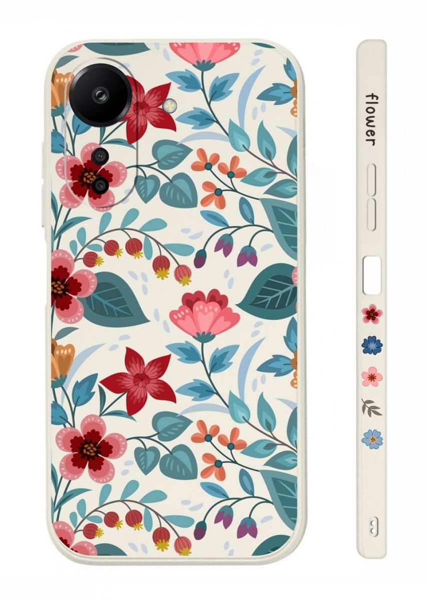 Kryt TopQ Design Xiaomi Redmi 13C Podzimní kvítí 122992