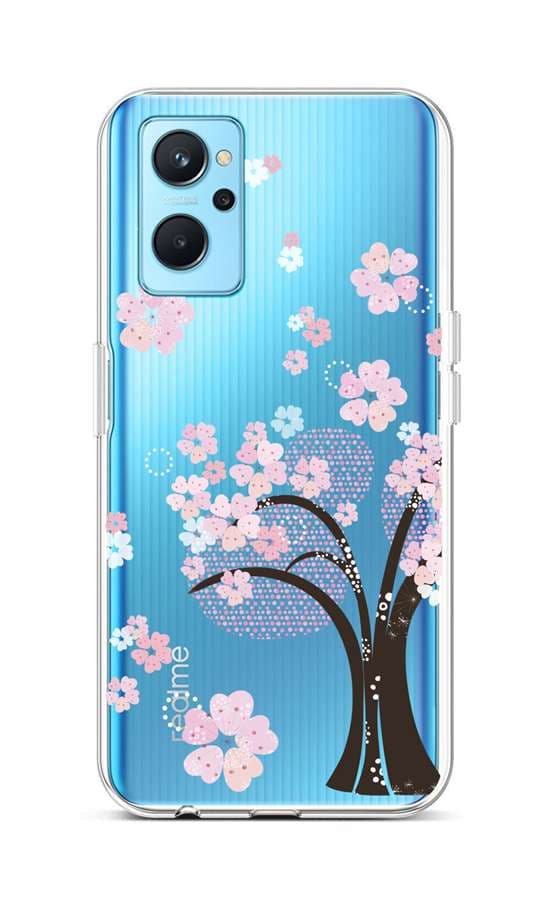 Kryt TopQ Realme 9i silikon Cherry Tree 73008