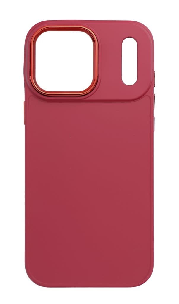 Kryt TopQ Frame iPhone 17 Pro Max malinový 143031