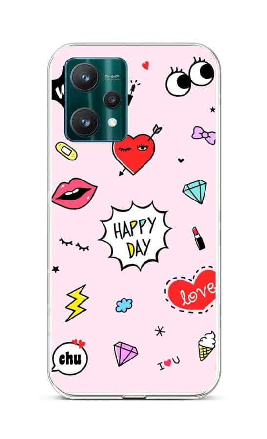 Kryt TopQ Realme 9 Pro silikon Happy Day 73035