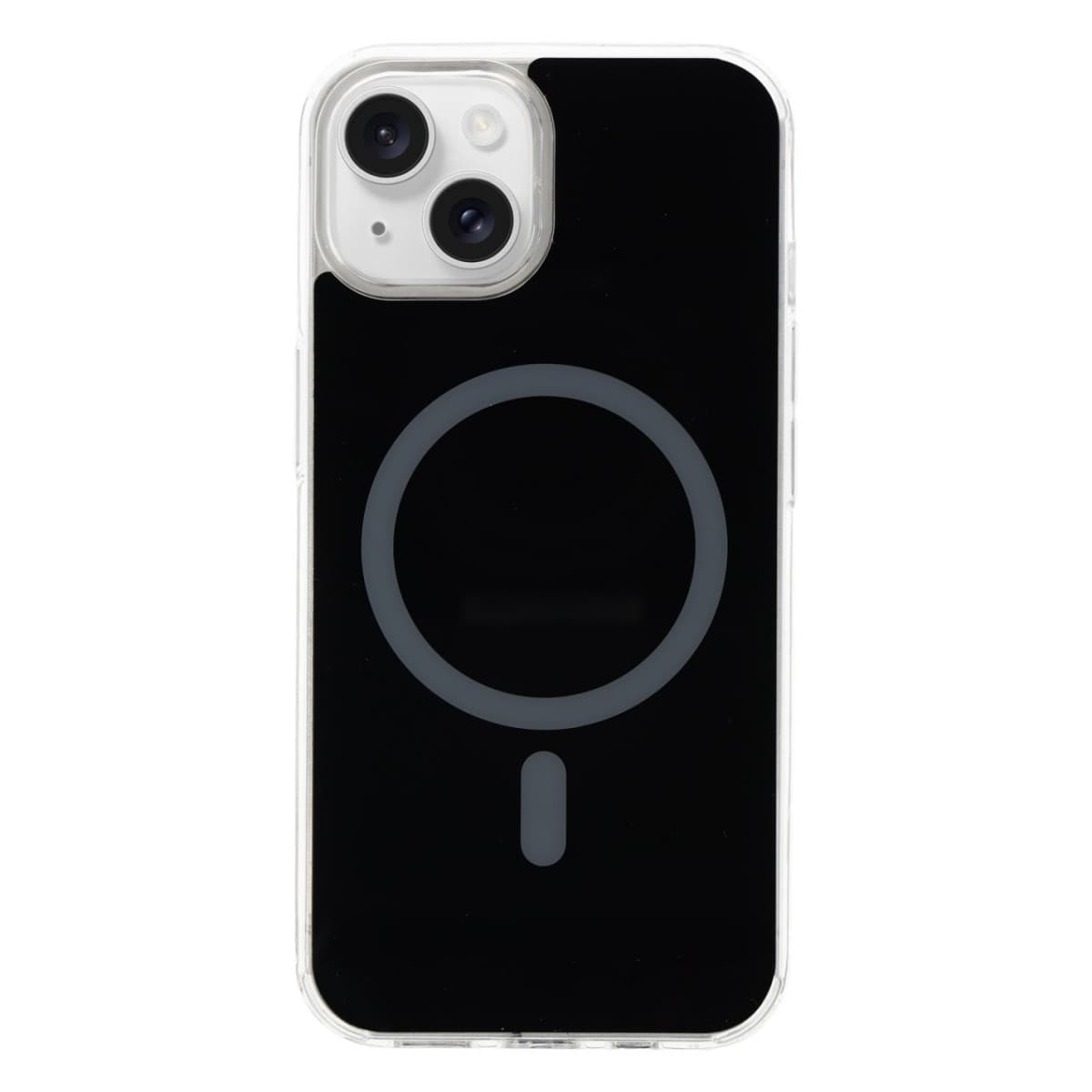 Ochranný kryt Glossy MagSafe pro iPhone 15 černý - náhled 1