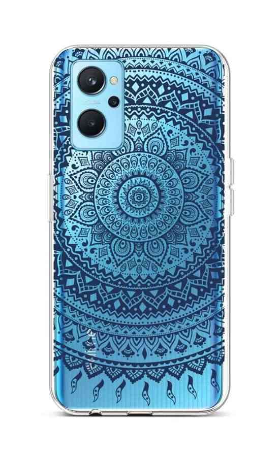 Kryt TopQ Realme 9i silikon Navy Mandala 73049