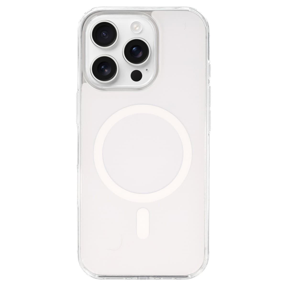 Ochranný kryt Glossy MagSafe pro iPhone 15 Pro Max bílý - náhled 1