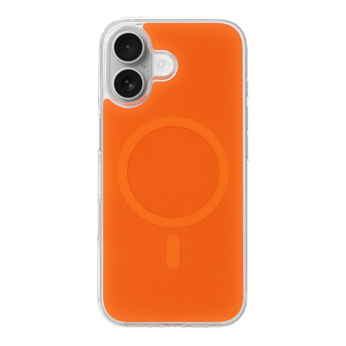 Ochranný kryt Glossy MagSafe pro iPhone 16 oranžový - náhled 1