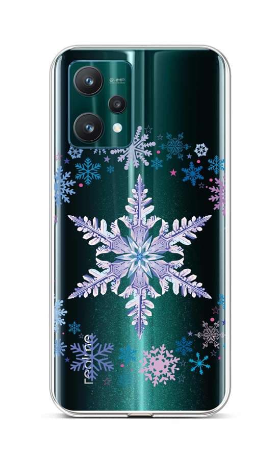 Kryt TopQ Realme 9 Pro silikon Snowflake 73065