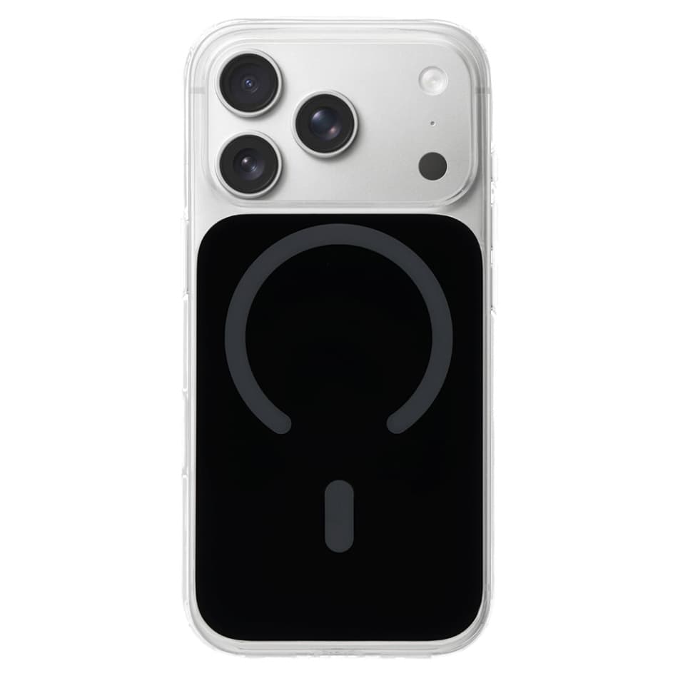 Ochranný kryt Glossy MagSafe pro iPhone 17 Pro černý - náhled 1